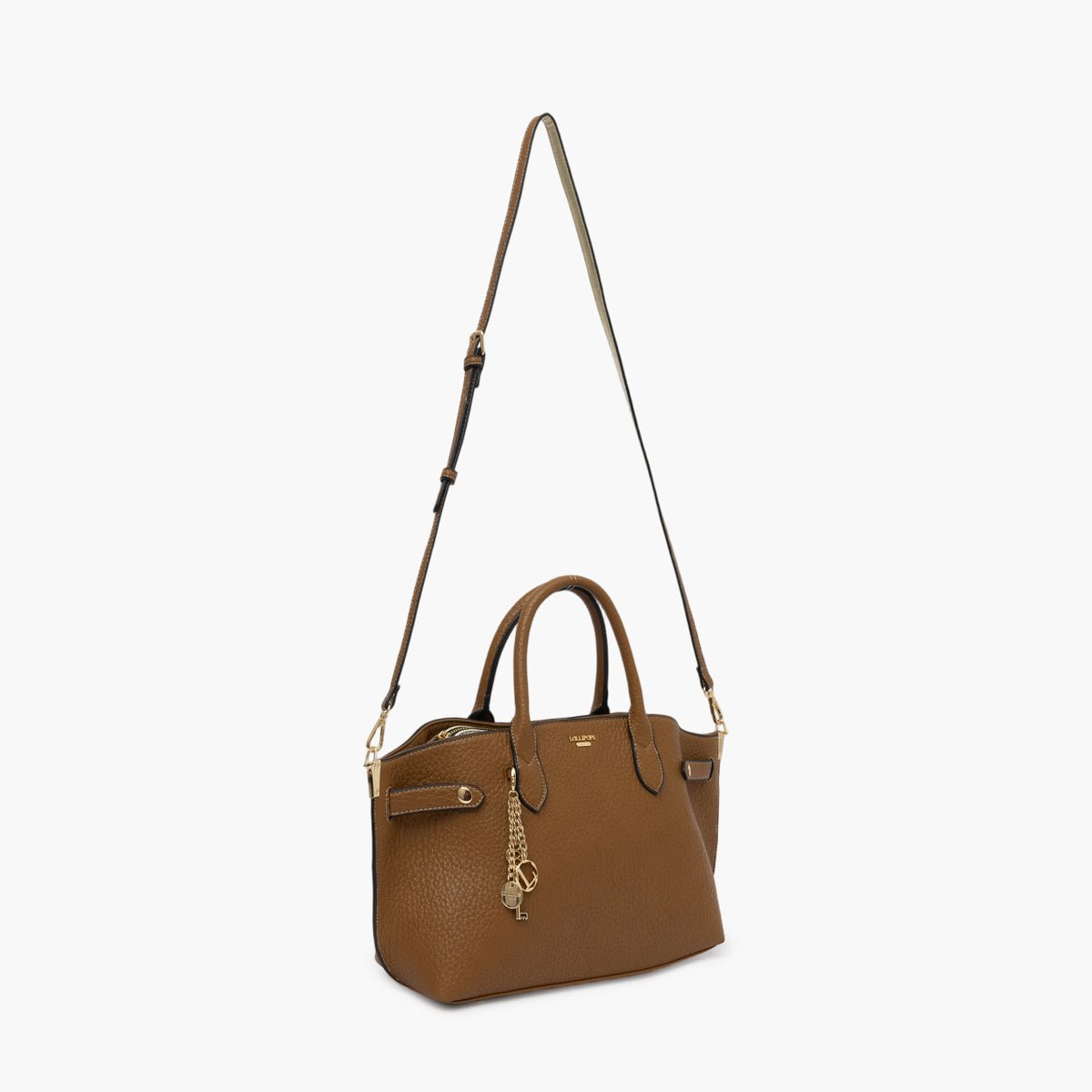 Sac shopper Todora camel,doré, LOLLIPOPS