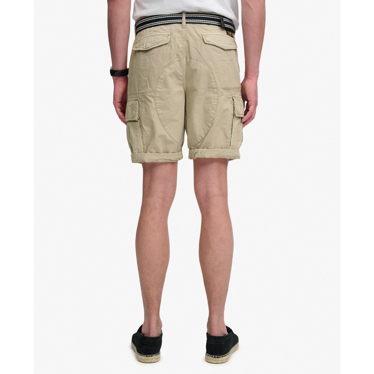 Short Cargo Léger Ripstop beige clair, SUPERDRY