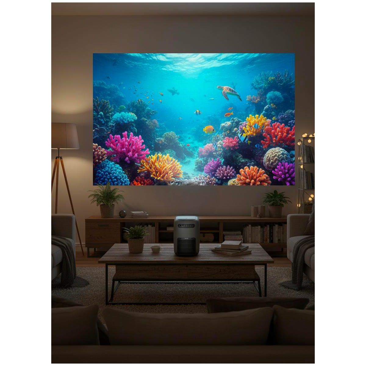 Vidéoprojecteur home cinéma Neopix 950 noir, PHILIPS