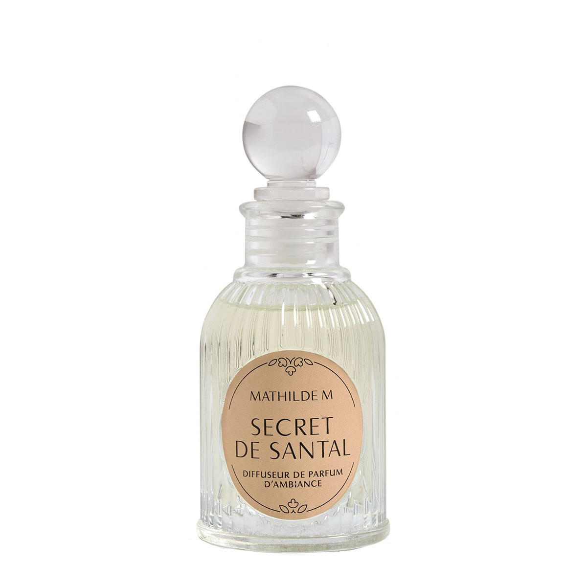 Diffuseur de parfum Secret de Santal transparent, MATHILDE M