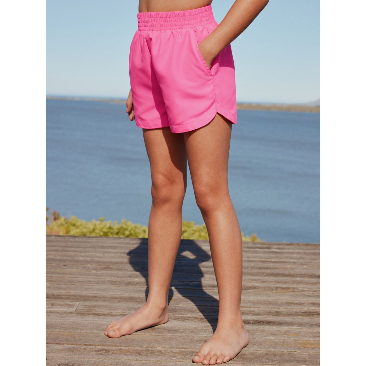 Short de plage rose corail, NEXT