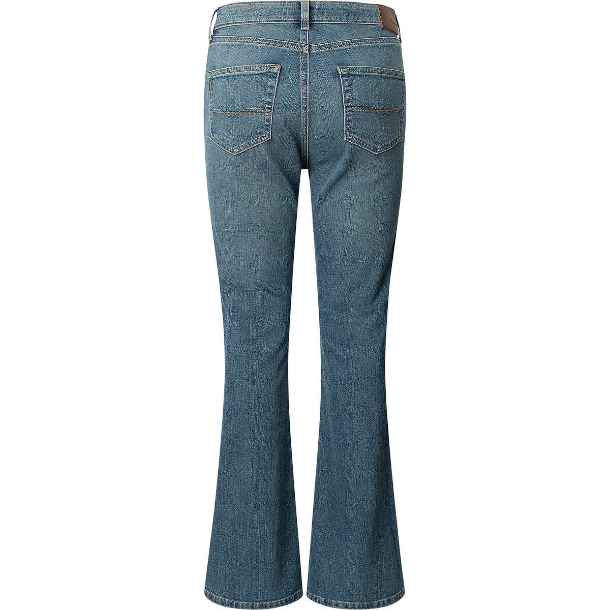 Jean flare taille haute DION light blue, PEPE JEANS