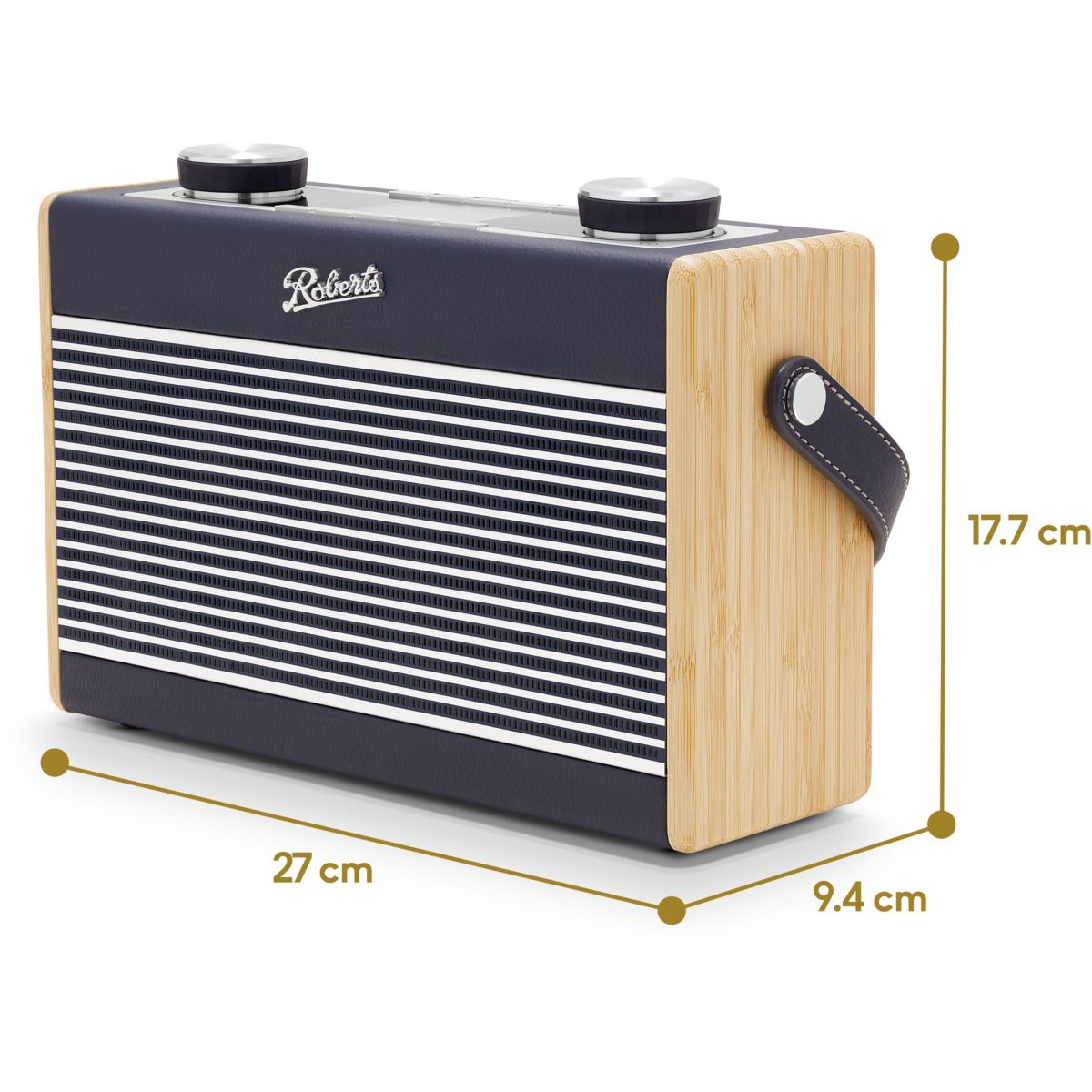 Radio internet RAMBLER MAX BLEUMARINE couleur unique, ROBERTS