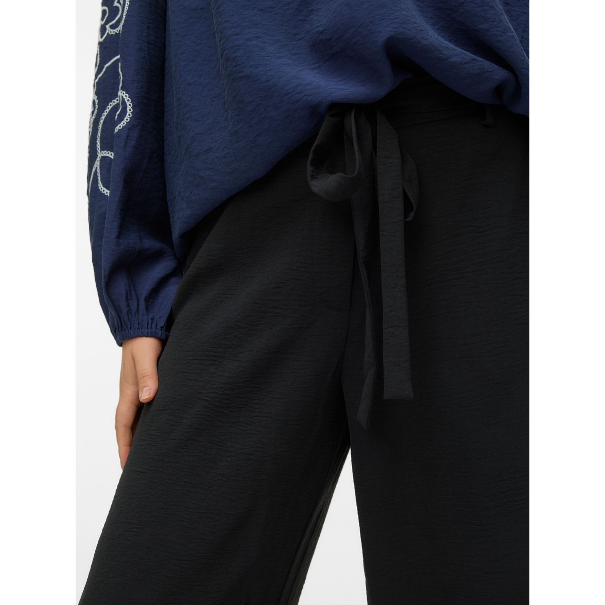 Pantalon À Jambe Large noire - black, VERO MODA