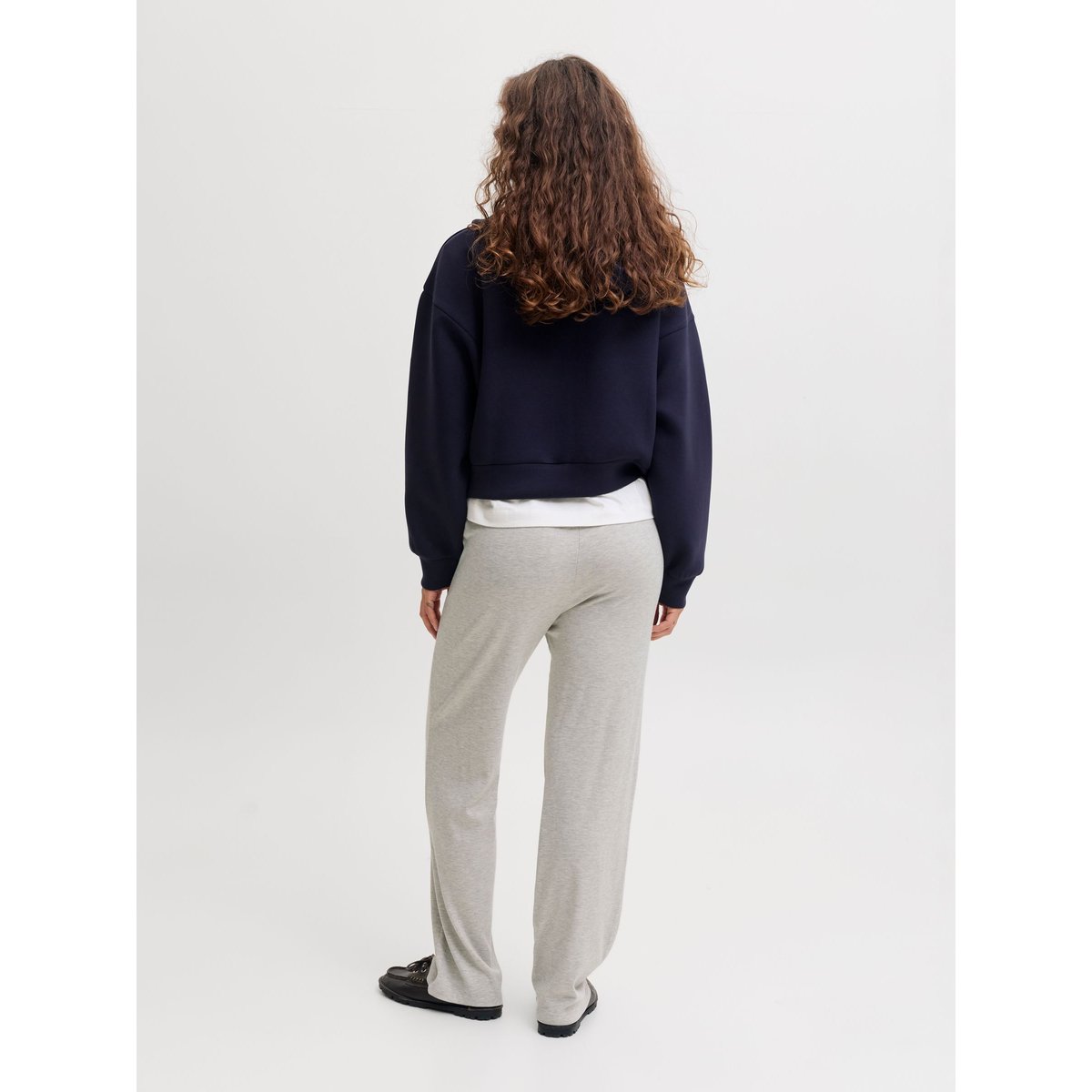 Pantalon Détente grise - light grey melange, JJXX