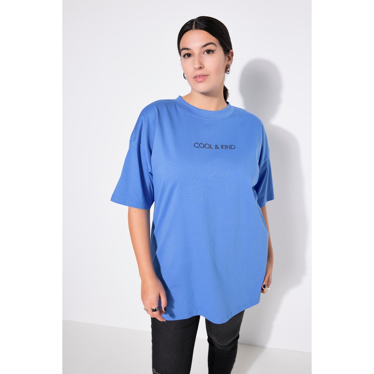 T-shirt pour homme, oversized, imprimé bleuet, STUDIO UNTOLD