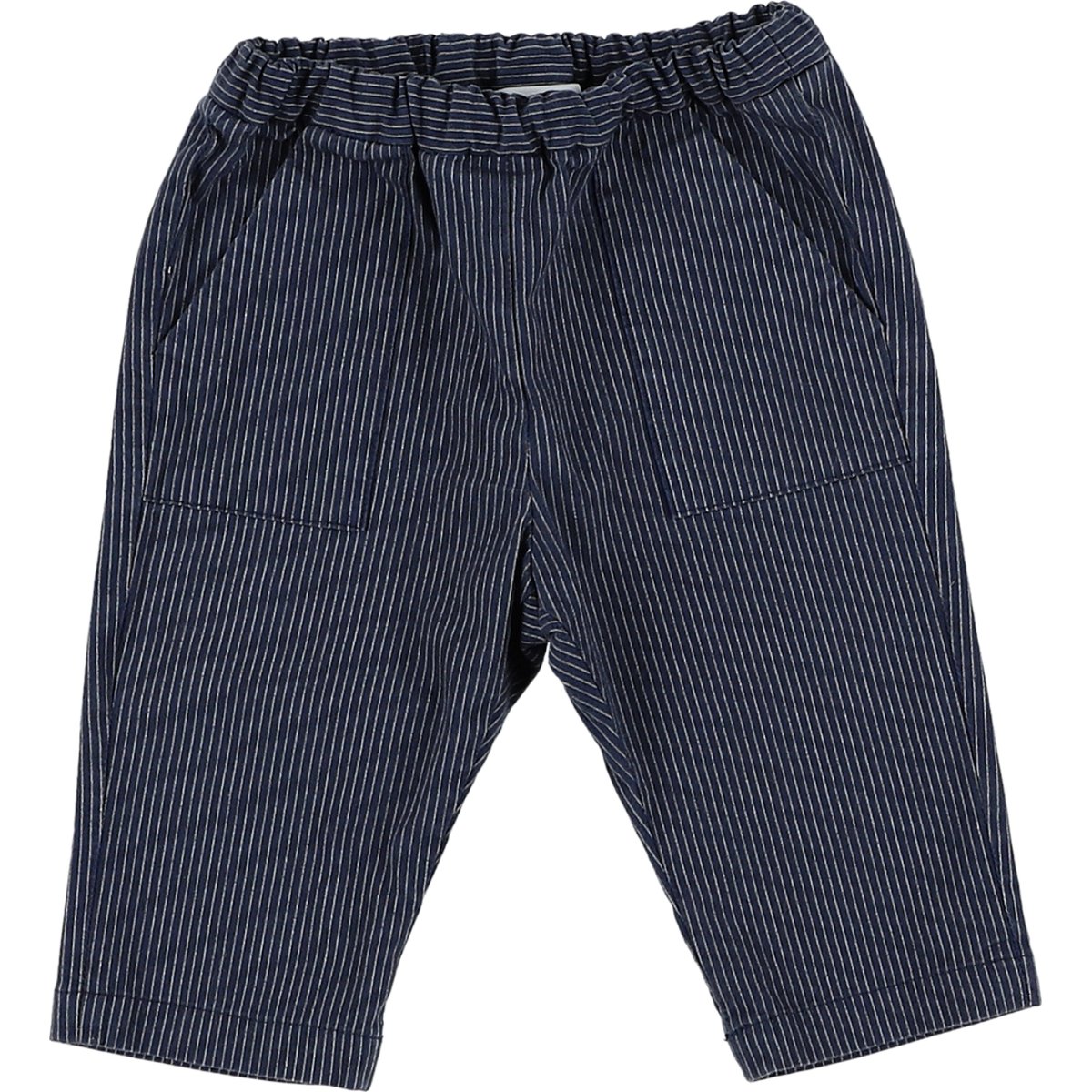 Pantalon - Très bon état blanc;bleu, BONPOINT