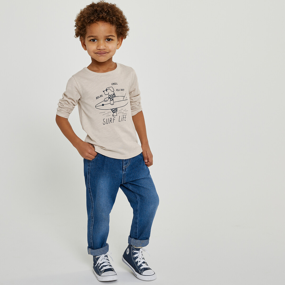 Vaqueros rectos denim , LA REDOUTE COLLECTIONS