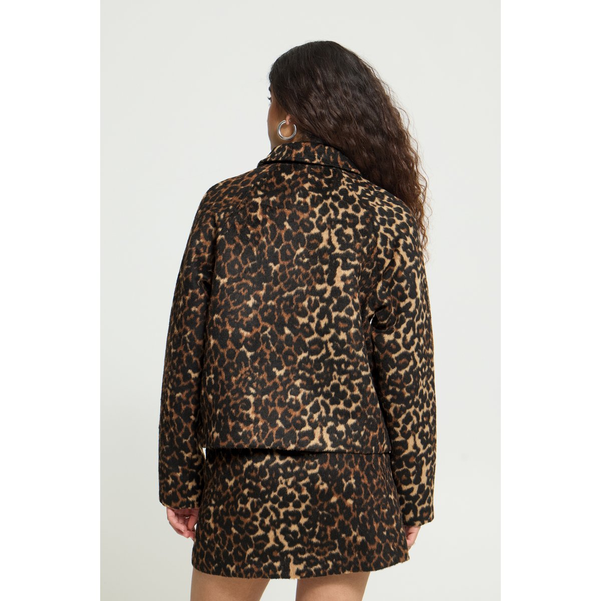 Vestes de transition marron graphic animal, ICHI