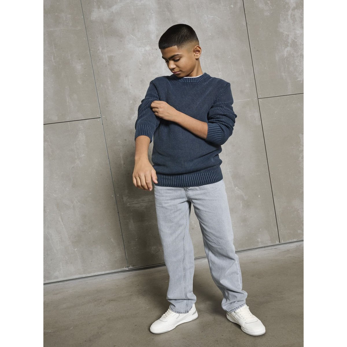 Jean light grey denim, ONLY & SONS JUNIOR