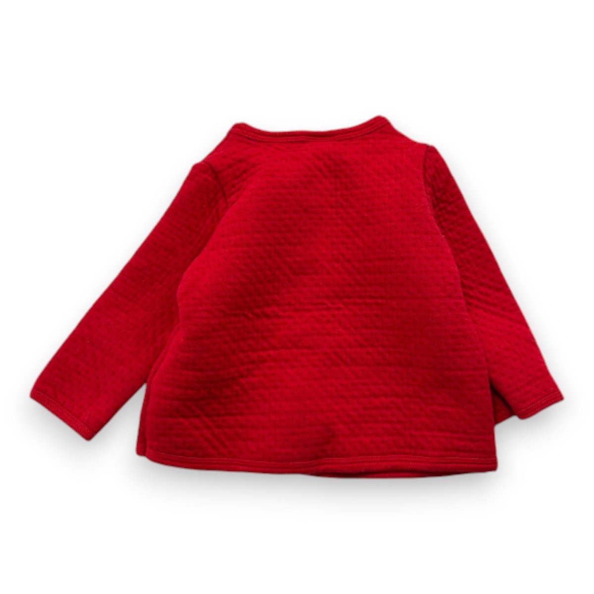 Cardigan bébé - Très bon état rouge, PETIT BATEAU