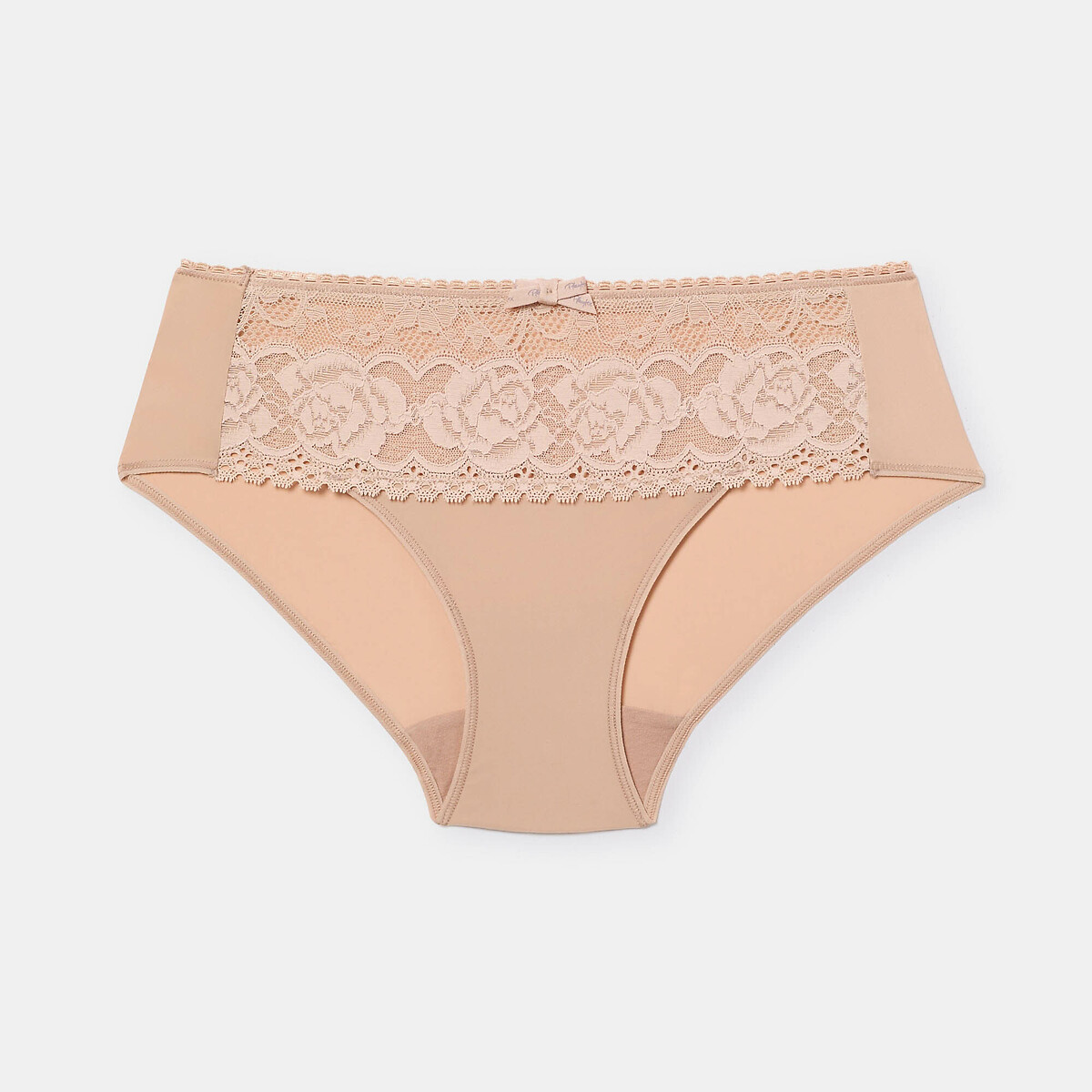Culotte media Flower Elegance beige, PLAYTEX