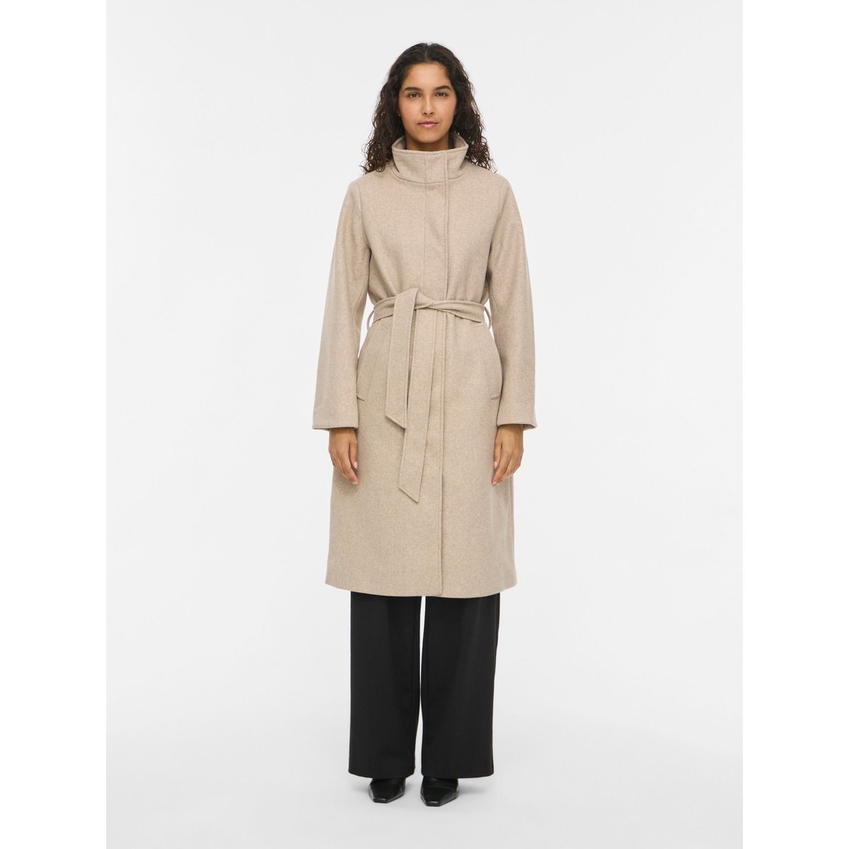 Manteau marron - natural melange1, VILA