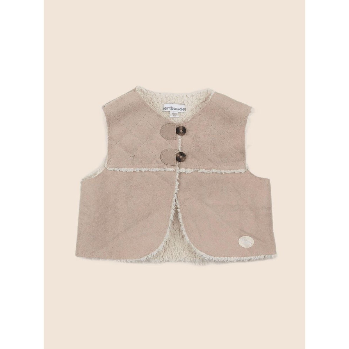 Gilet - Très bon état marron, VERTBAUDET