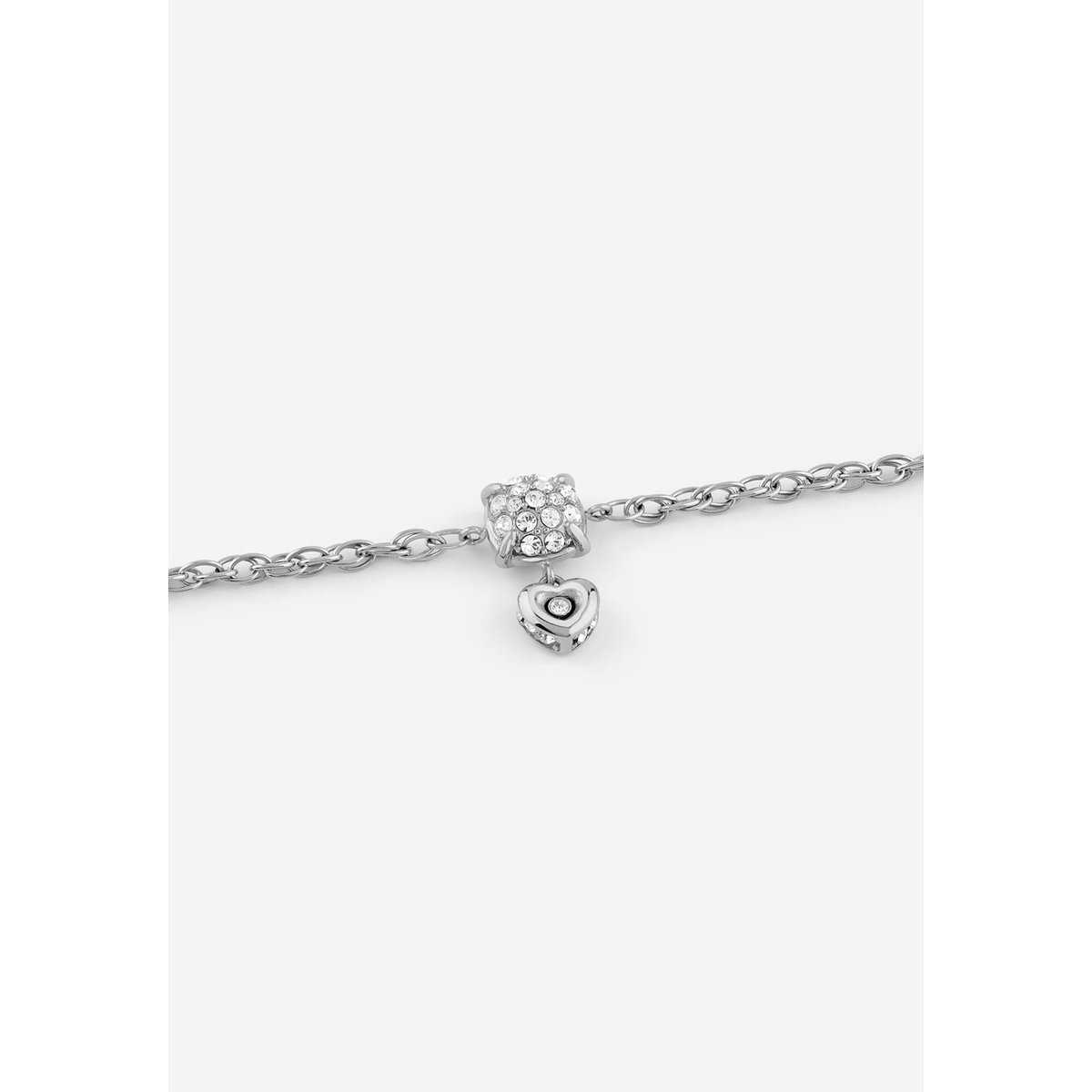 Bracelet L.o.v.e. argent, GUESS