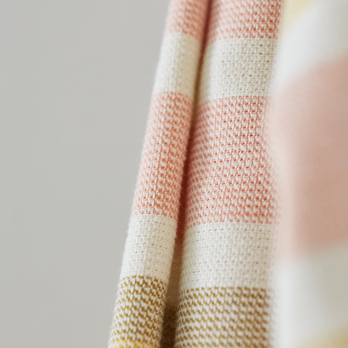 Fouta RAYURE jaune, SYLVIE THIRIEZ