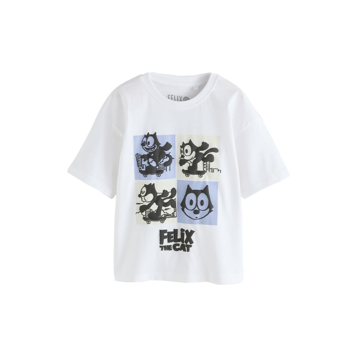 T-shirt à manches courtes félix le chat blanc, NEXT