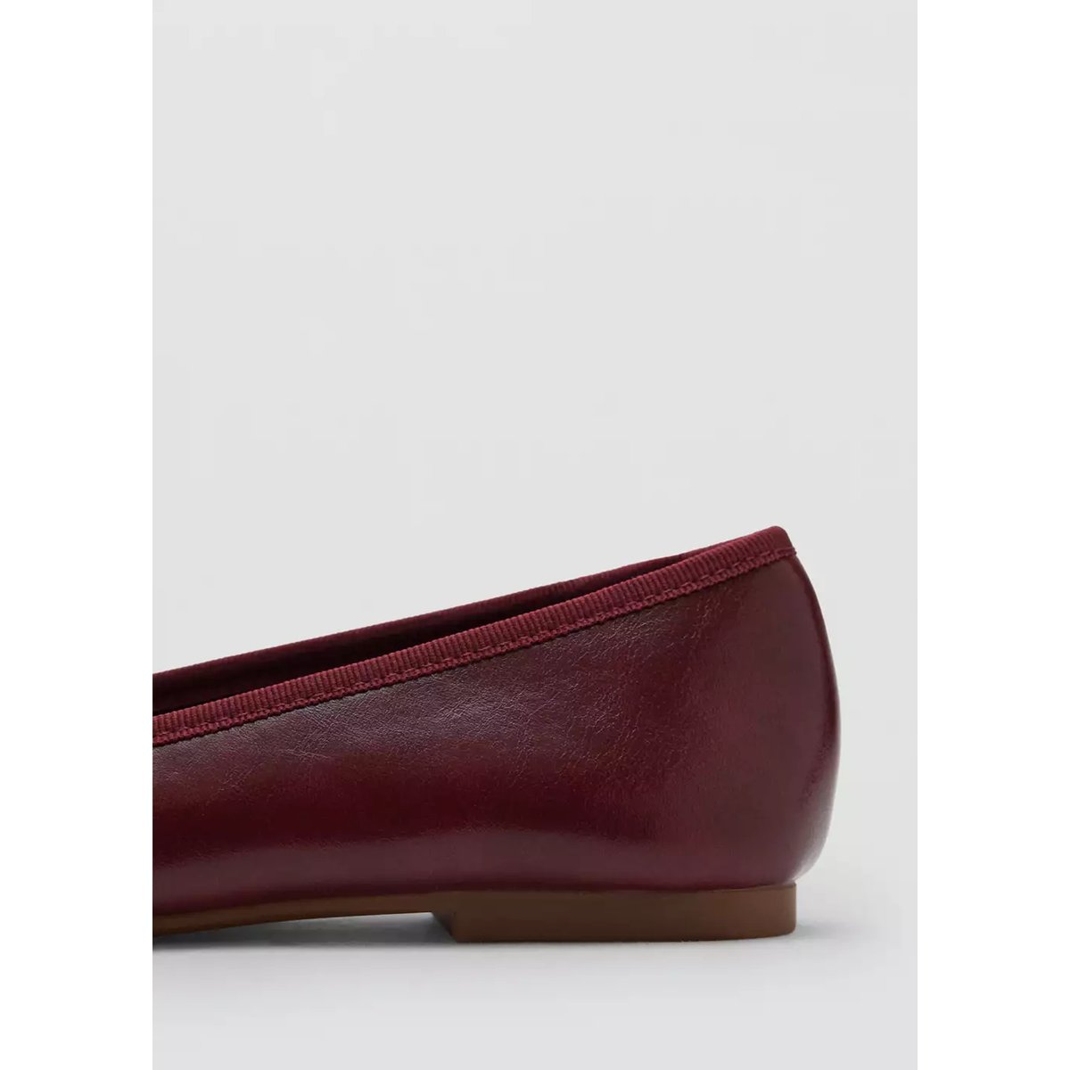 Ballerines nœud bordeaux, MANGO KIDS
