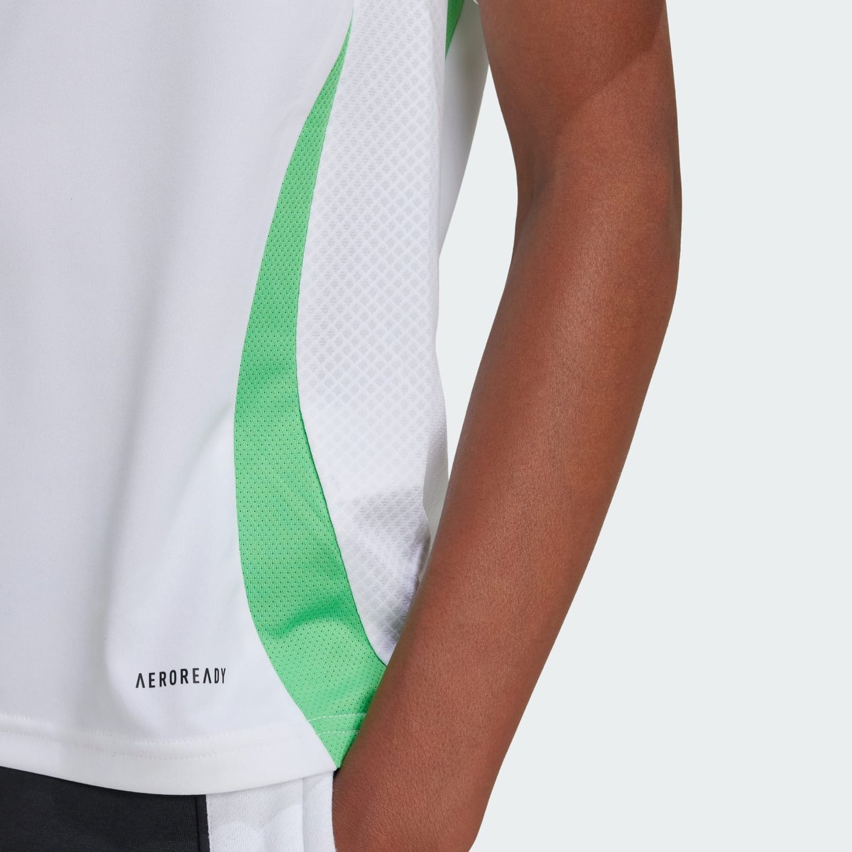 Maillot Domicile Algérie 24 Enfants white / semi flash green, adidas Performance