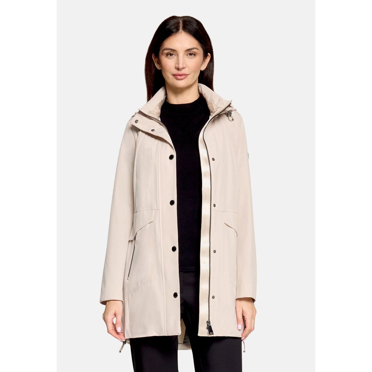 Veste outdoor à capuche amovible chateau gray, BETTY BARCLAY
