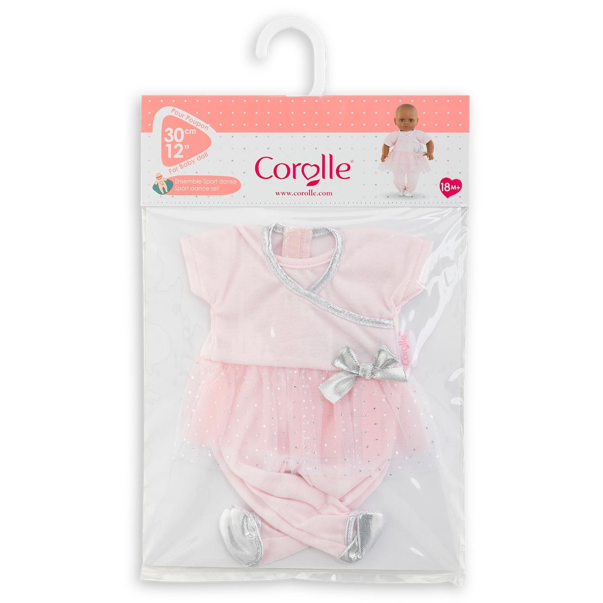Ensemble Sport Danse pour poupon 30 cm v002226, COROLLE