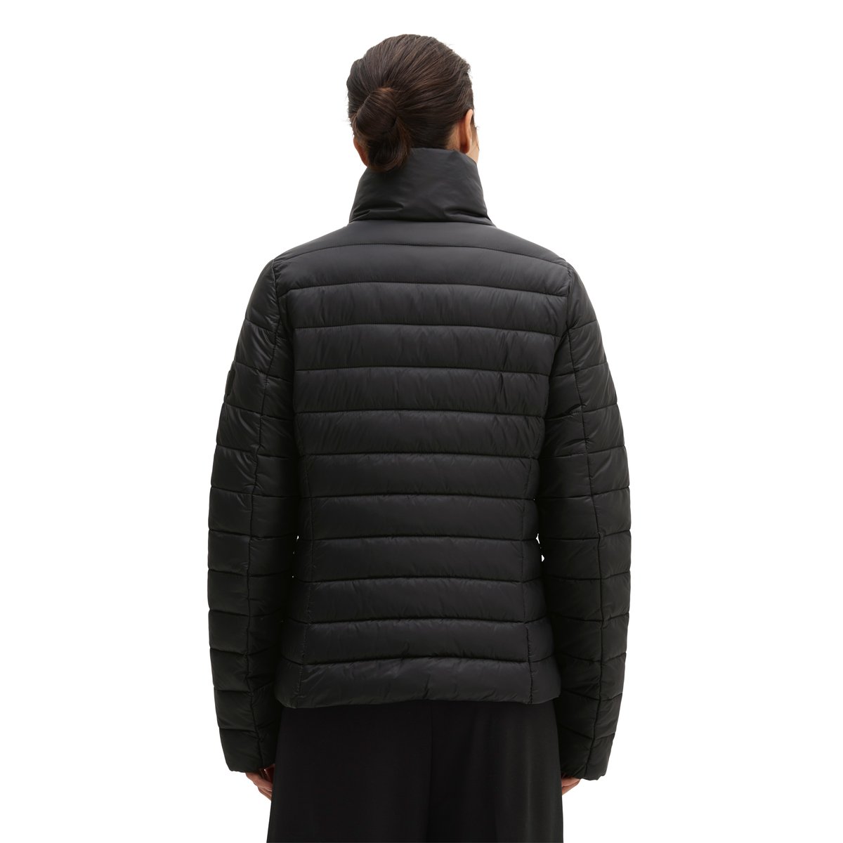 Veste matelassée légère fitted avec des matériaux recyclés noir, MARC O'POLO