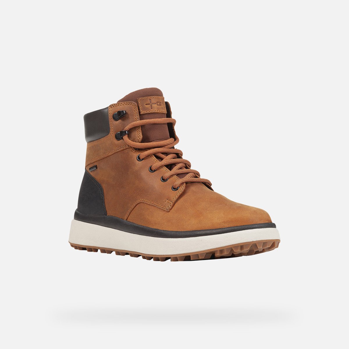 Bottines U GRANITO + GRIP B A ocre/noir, GEOX
