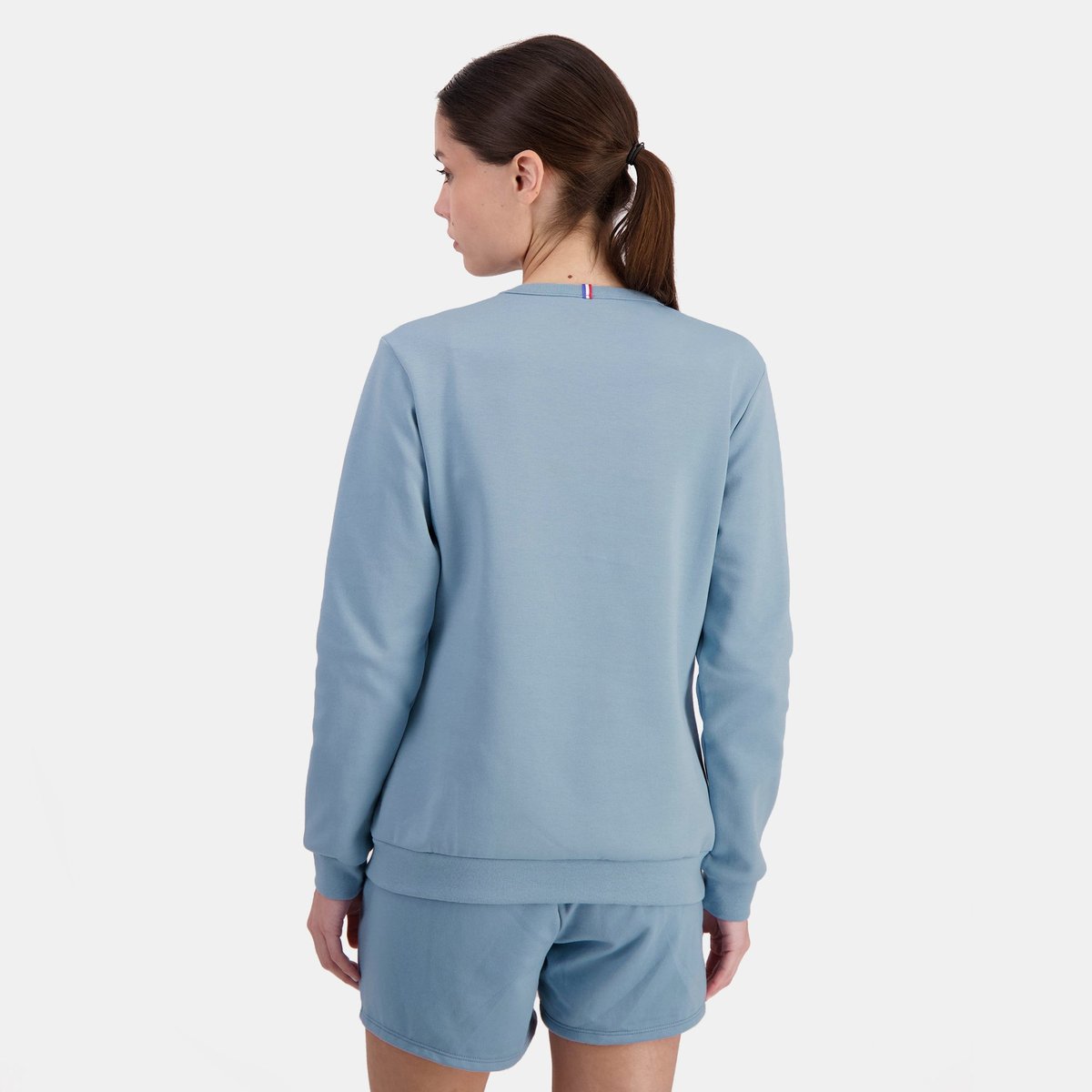 Sweat col rond  Essentiels bleu, LE COQ SPORTIF
