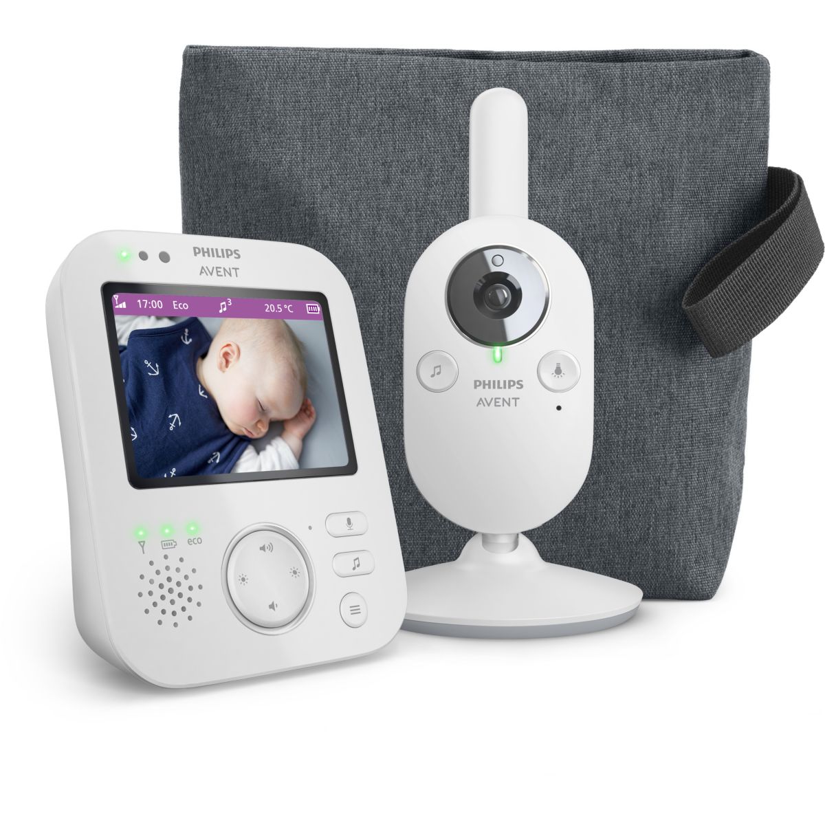 Babyphone SCD892/26 couleur unique, PHILIPS