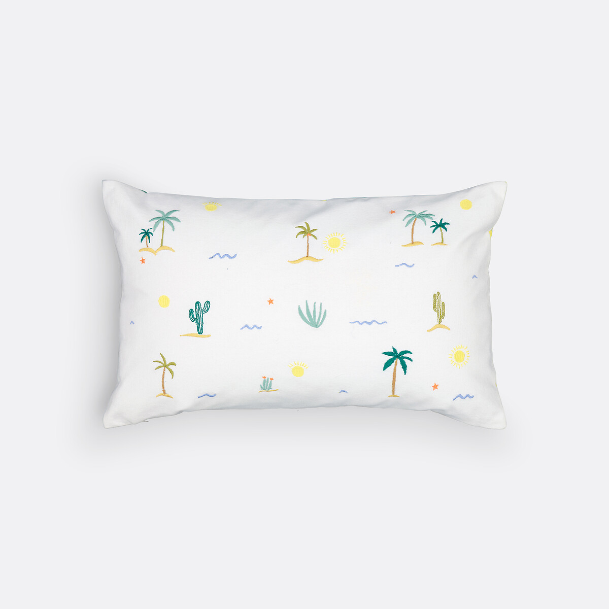 Housse de coussin 50 x 30 cm, coton, Jadida multicolore, LA REDOUTE INTERIEURS