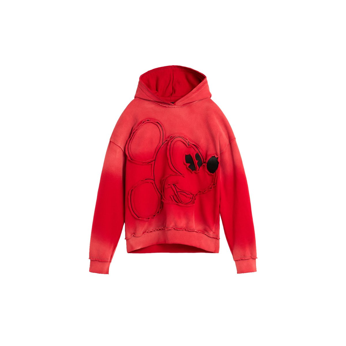 Sweat-shirt brodé Mickey™ rouge, DESIGUAL