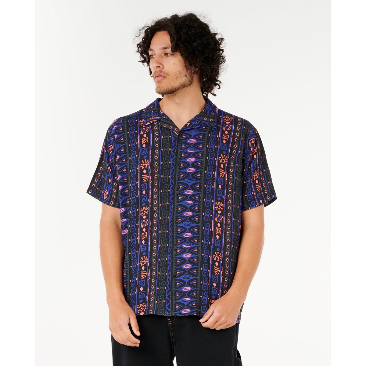 Chemise à Manches Courtes Raw Energy 3 black, RIP CURL