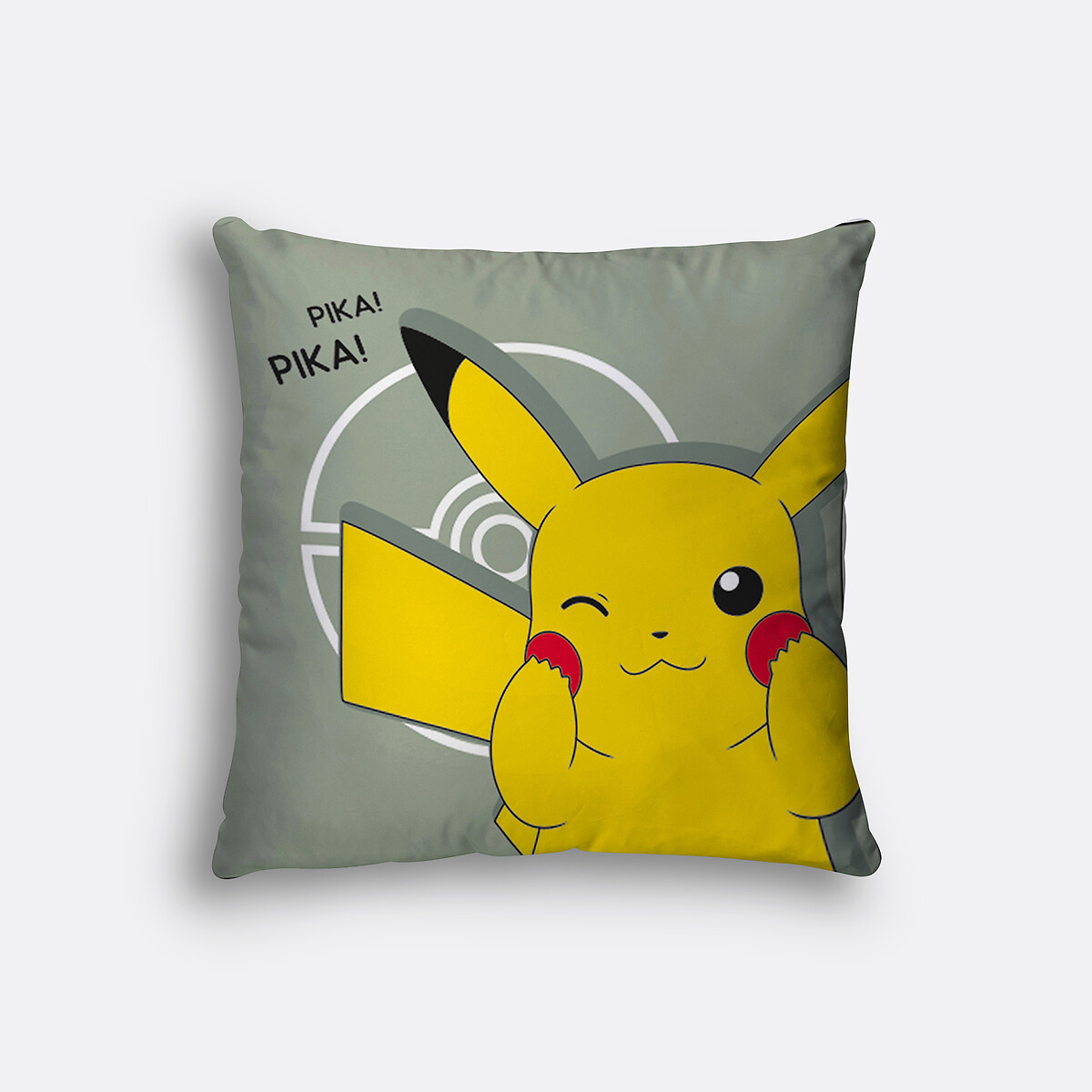 Parure de lit coton, Pokémon Trio Fun Kaki imprimé, POKEMON