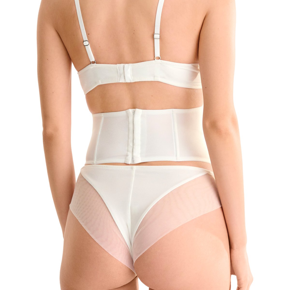 Serre-taille SHINY SECRET Mariage ivoire, LISCA