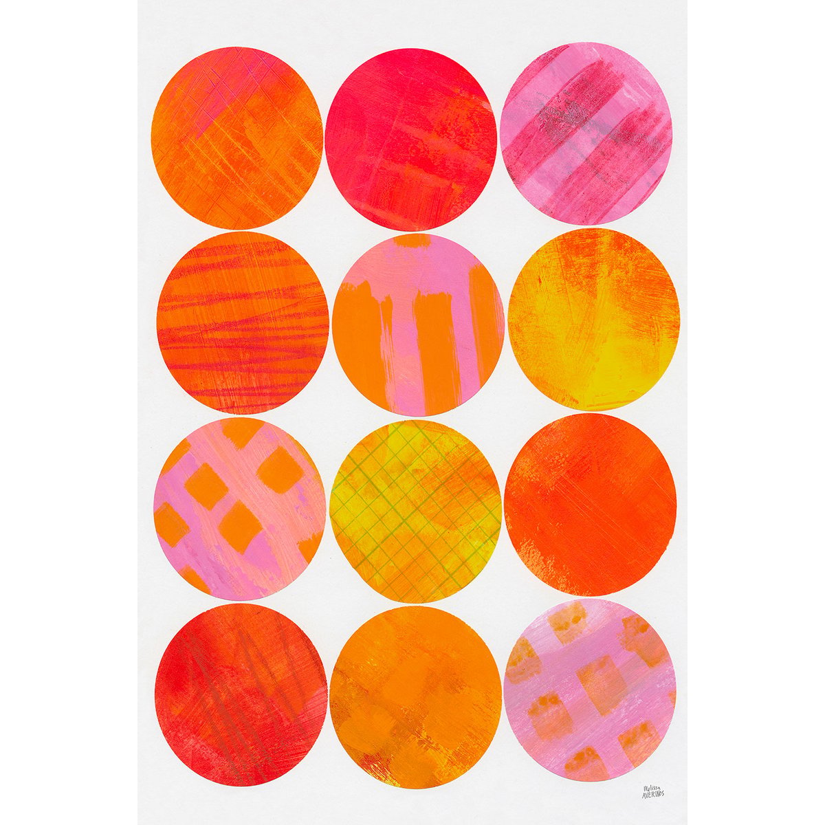 Tableau sun shine circle tableau alu dibond, HEXOA