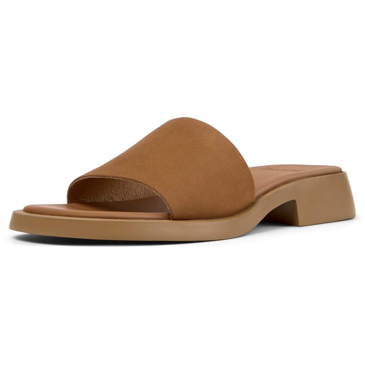 Sandales Cuir daim DANA marron moyen, CAMPER