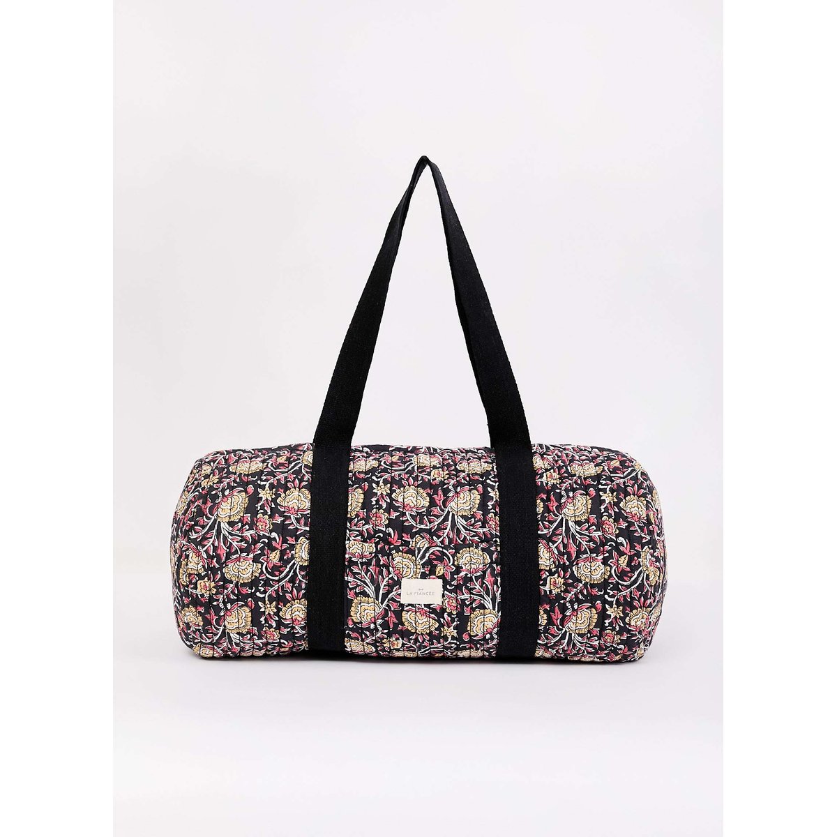 Sac bowling matelassé en coton bio RANCH noir neihart, LA FIANCÉE
