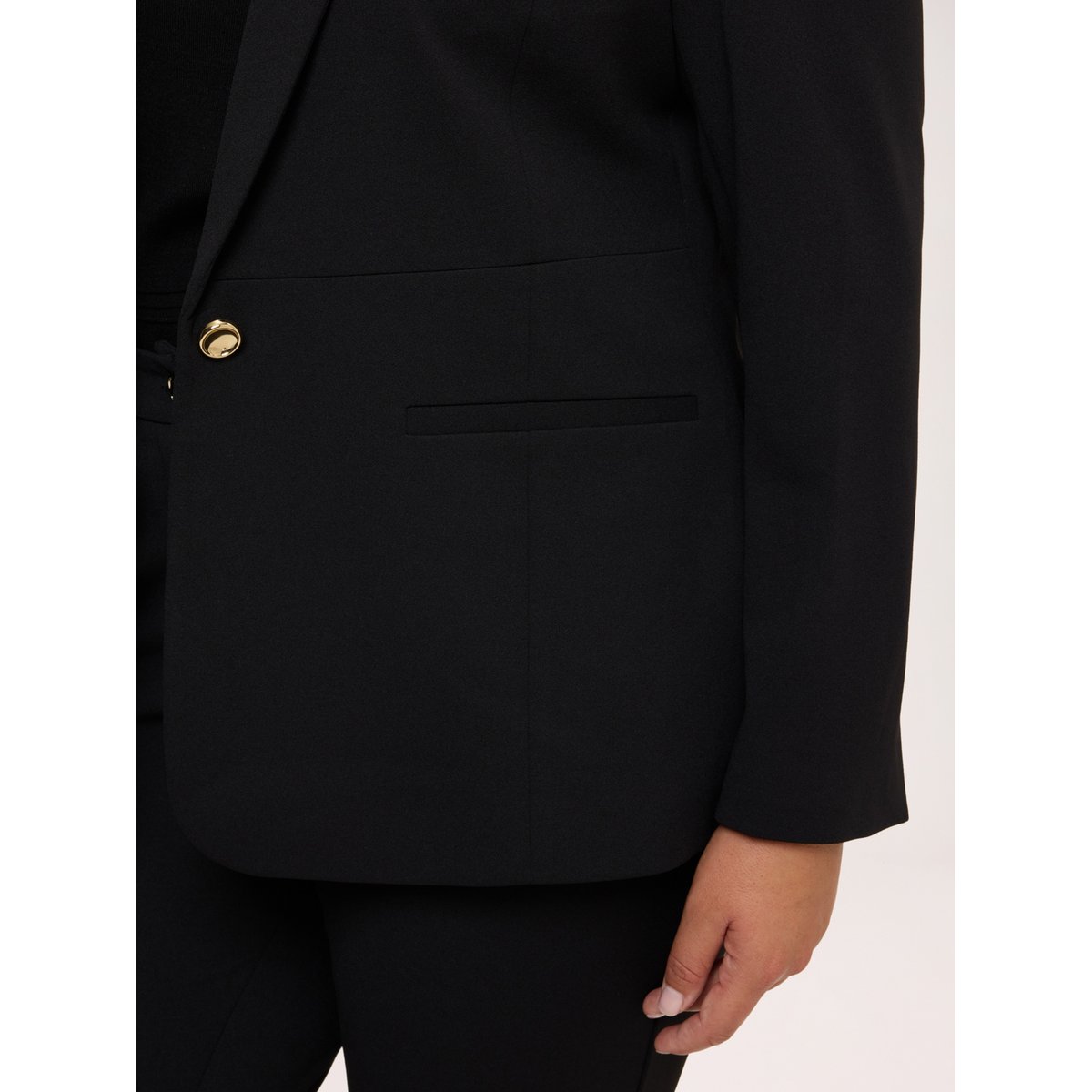 Blazer déstructuré noir, FIORELLA RUBINO