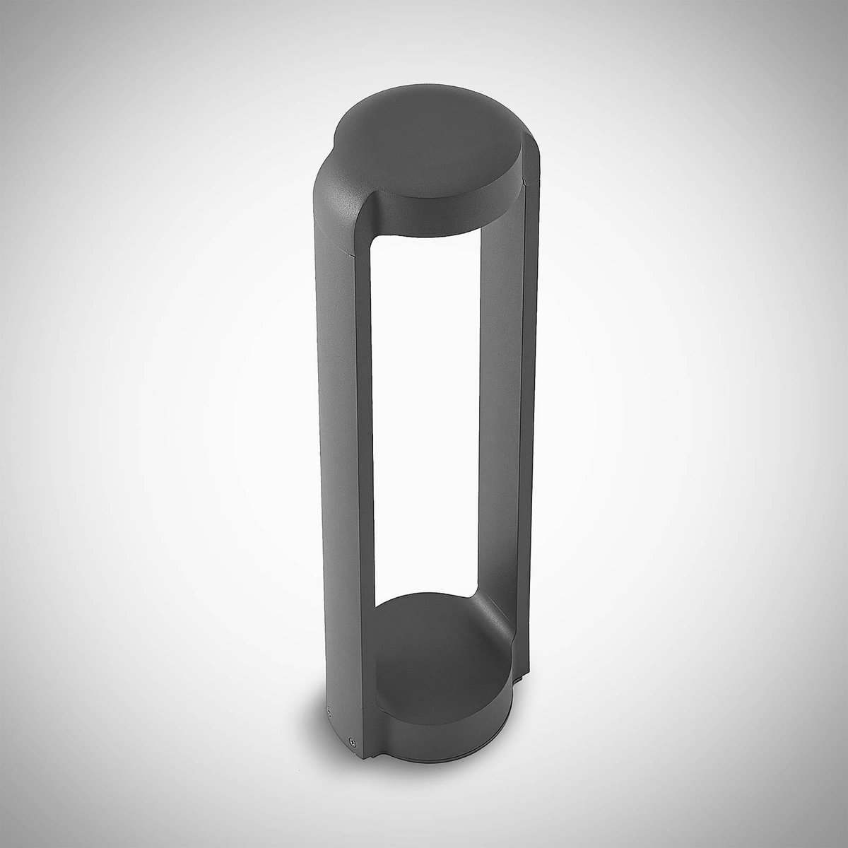 Luminaire extérieur en aluminium moderneLED anthracite, LUCANDE