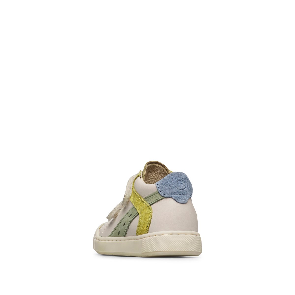 Baskets en cuir et en daim AVENISS 2 VL blanc-gris-, FALCOTTO