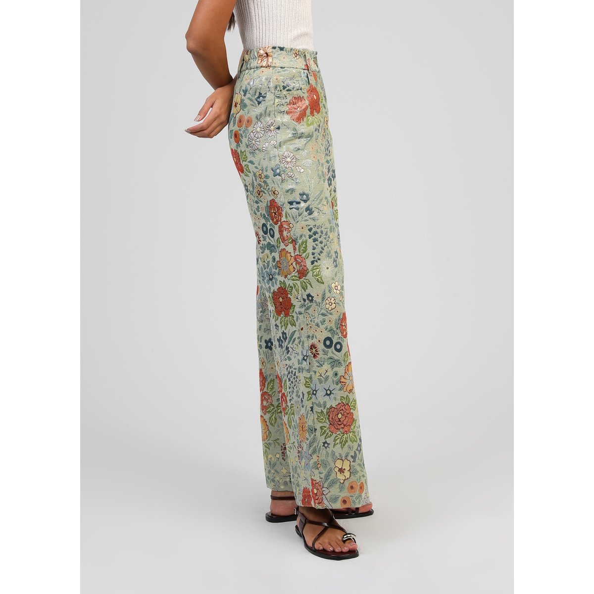 Pantalon PHIONALY tilleul, AN'GE