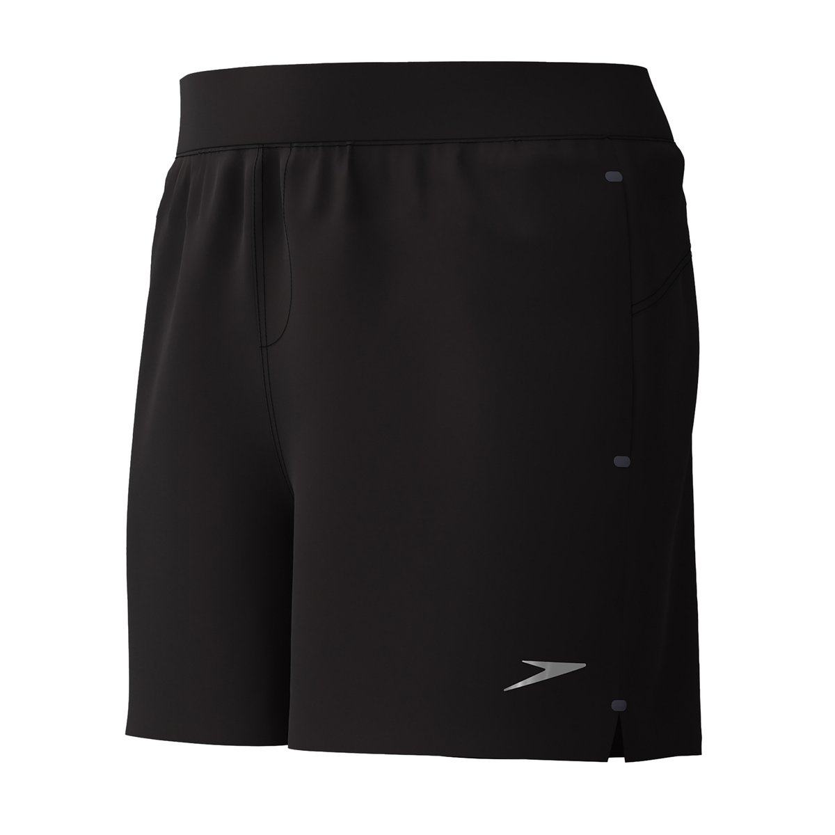 Short extensible motif/style logo noir, SPEEDO