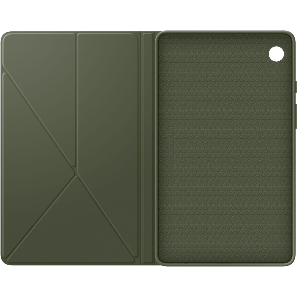 Etui Tab A9 Book Cover Noir couleur unique, SAMSUNG
