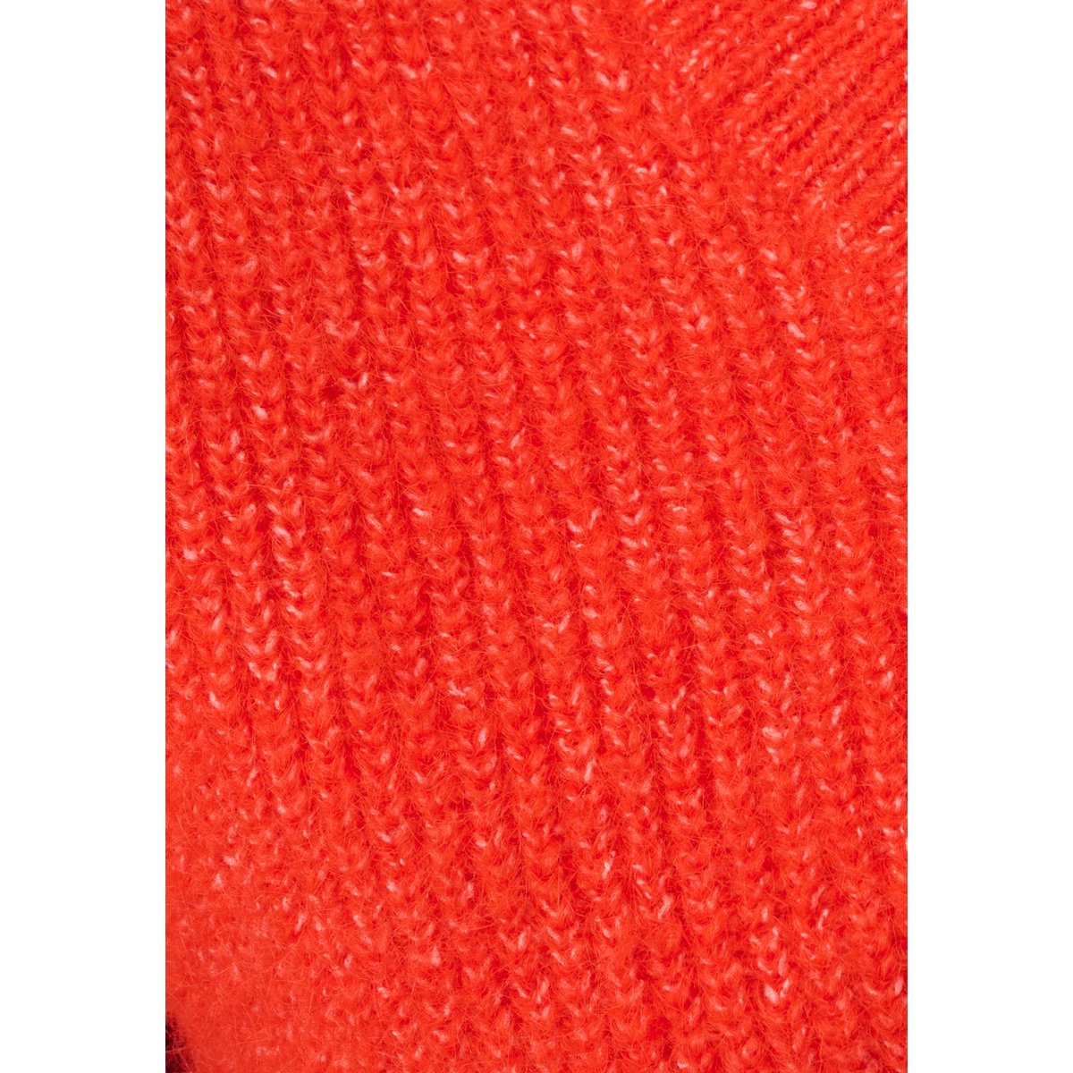 Pull sans manches maille perlée Thermolactyl rouge orange, DAMART