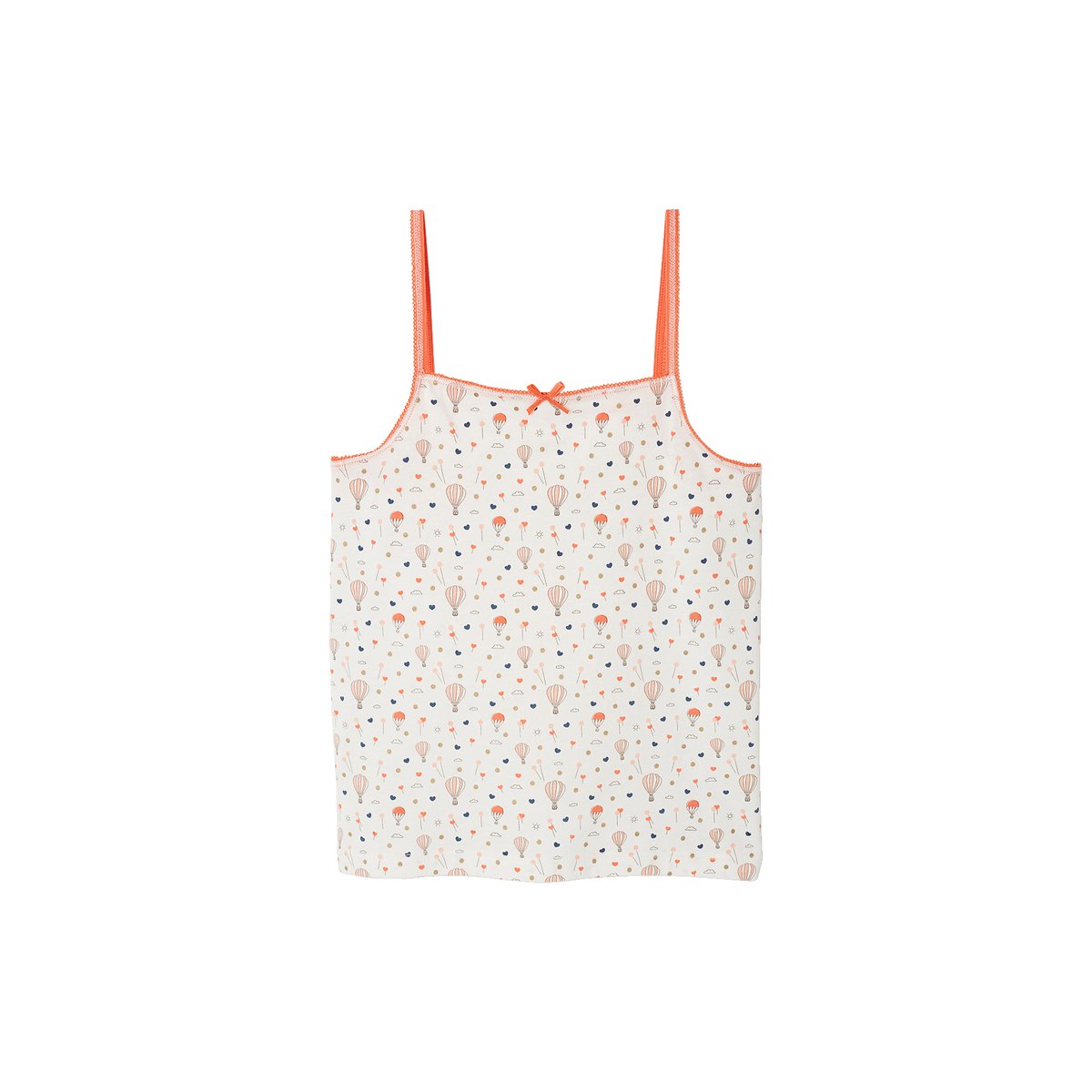 Lot de 3 débardeurs fantaisie Fille rose pâle, VERTBAUDET
