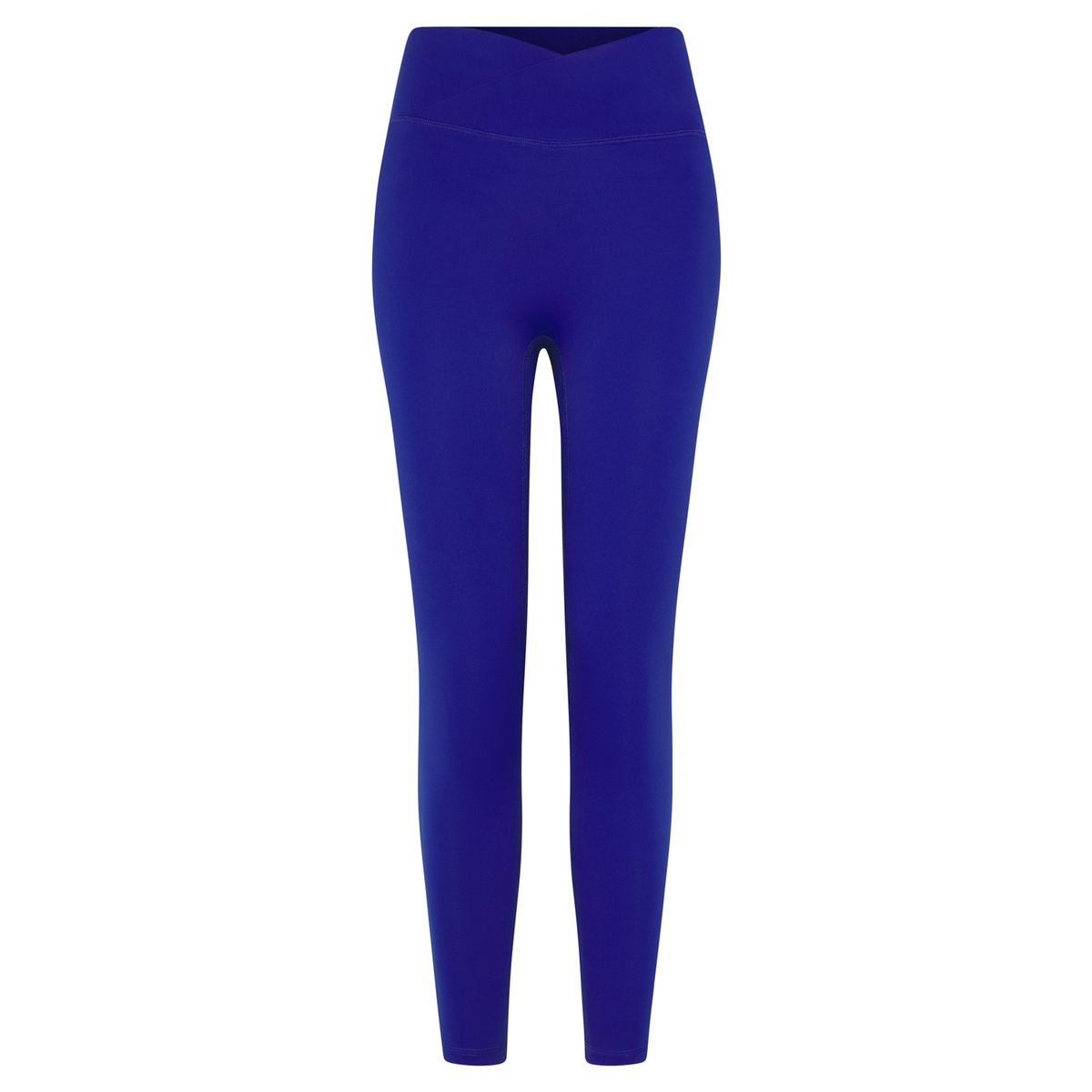 Legging de sport femme Elan Taille mi-haute séchage rapide bleu royal, BORN