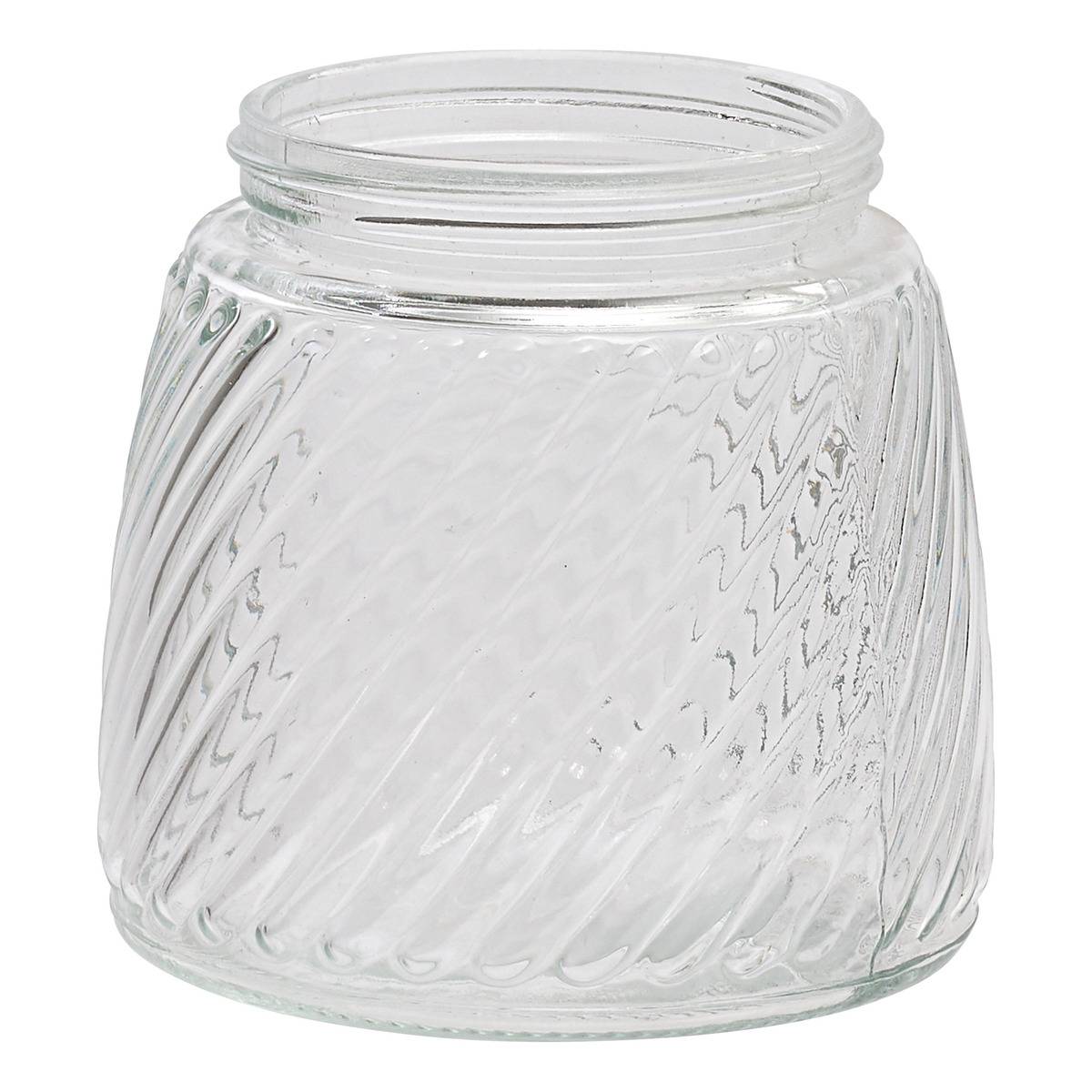 Bocal rond STRIVA transparent, 5FIVE SIMPLY SMART
