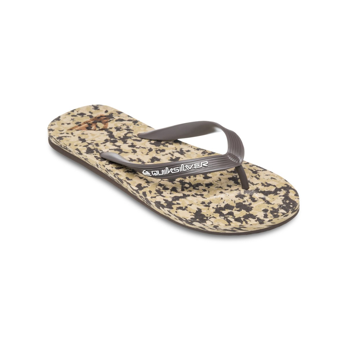 Tongs MOLOKAI RECYCLED marron sand, QUIKSILVER