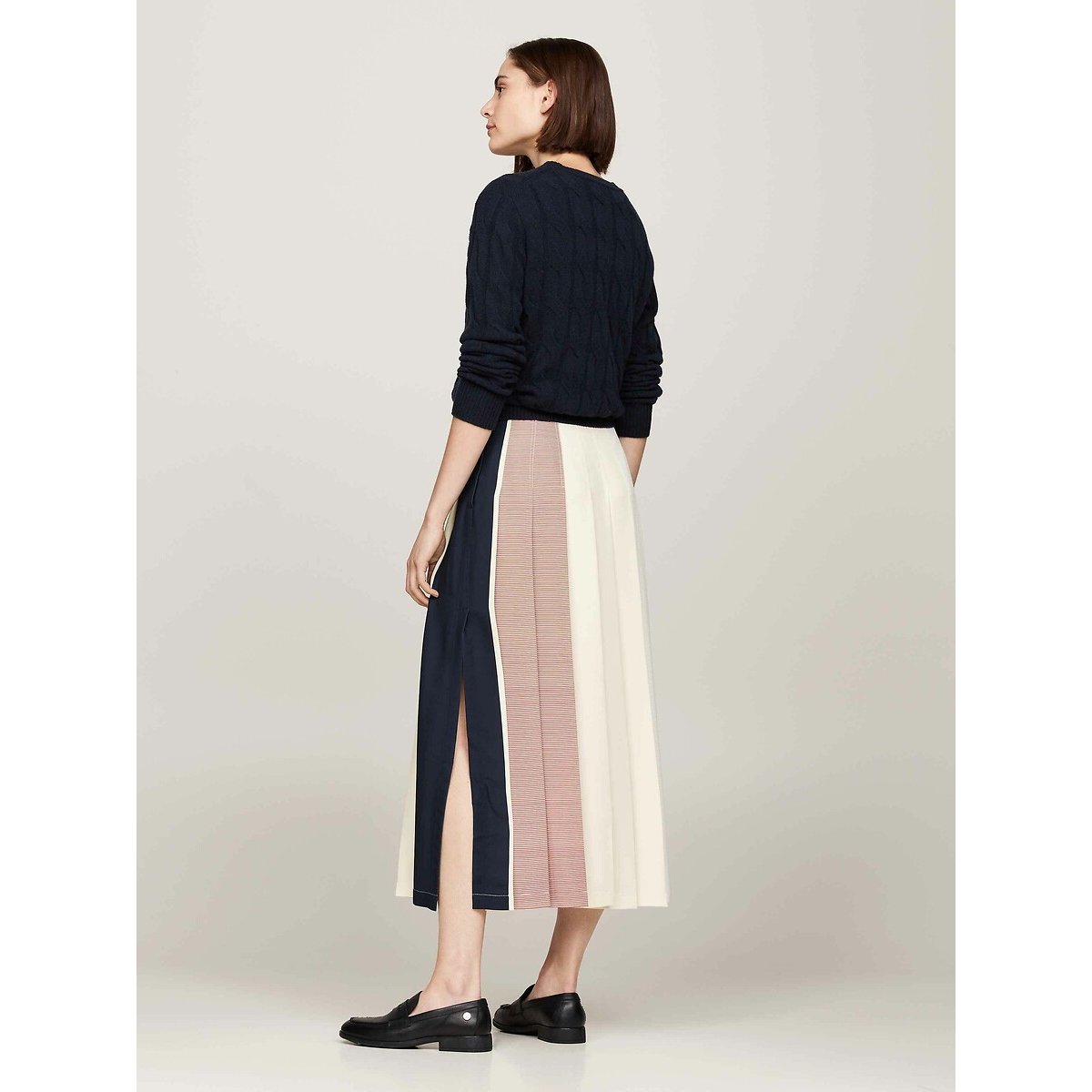 Striped Full Midi Skirt 90007816, TOMMY HILFIGER
