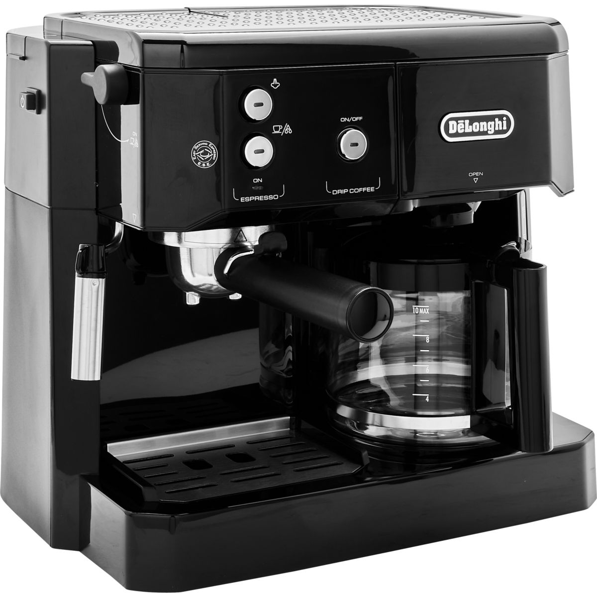 Expresso combiné cafetière BCO416.1 FR Noir noir, DELONGHI